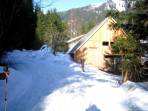 Schneelage bei der Rupbauerhütte