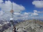 Gr. Bösenstein (2448 m), das Wetter passt wie vorhergesagt
