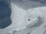 Mt. Blanc oder Antarktis? Falsch: Wechtenlandschaft am Veitschplateau