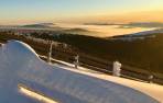 Der 5.12. präsentierte sich als "der" Tag dieser Woche. Hier der Blick vom Gipfelanstieg in Richtung Slowenien.