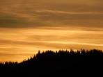 Sonnenuntergang im Bereich des Streberkogels.