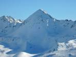 Engelkarspitze mit Schneebrett